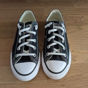 Converse Kids Classic Black and White Sneakers
